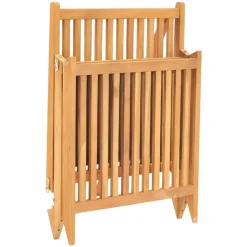 MAISON EXCLUSIVE - Chaise longue bois de teck solide
