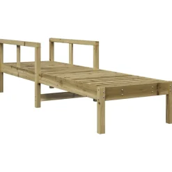 MAISON EXCLUSIVE - Chaise longue 199,5x62x55 cm bois de pin imprégné