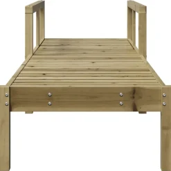 MAISON EXCLUSIVE - Chaise longue 199,5x62x55 cm bois de pin imprégné