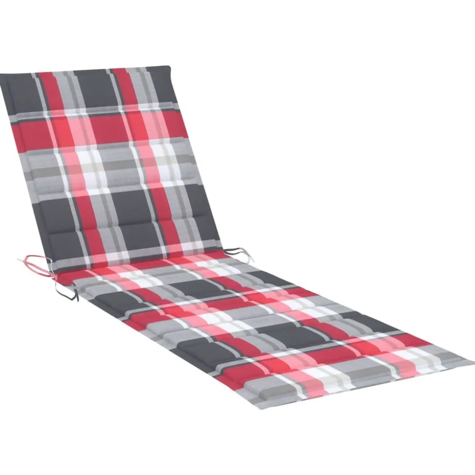 MAISON EXCLUSIVE - Chaise longue pour 2 personnes avec coussins bambou