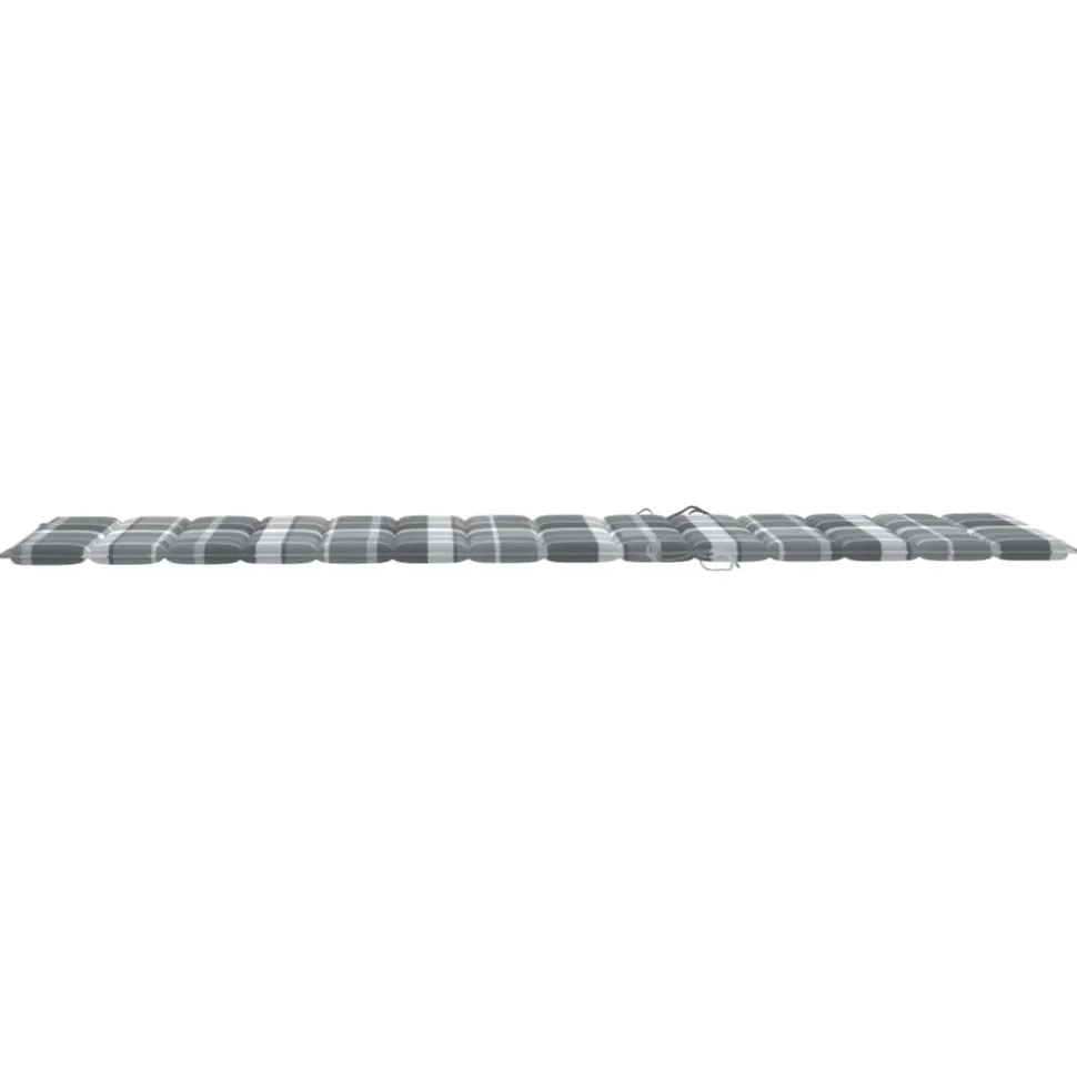 MAISON EXCLUSIVE - Chaise longue double avec coussins bois de pin imprégné