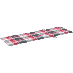 MAISON EXCLUSIVE - Chaise longue de jardin avec coussin bois d'acacia solide