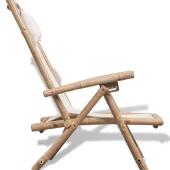 MAISON EXCLUSIVE - Chaise de terrasse d'extérieur bambou