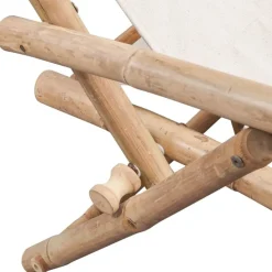 MAISON EXCLUSIVE - Chaise de terrasse d'extérieur bambou