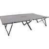 MAISON EXCLUSIVE - Chaise longue pliable 2 places gris acier