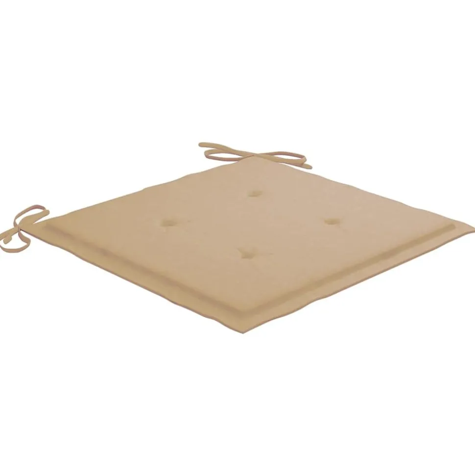 MAISON EXCLUSIVE - Chaises pliables de jardin avec coussins lot de 6 bois de teck