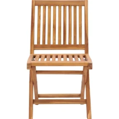 MAISON EXCLUSIVE - Chaises de jardin lot de 2 coussins rouge bordeaux teck massif