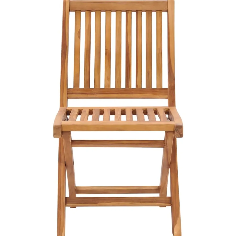 MAISON EXCLUSIVE - Chaises de jardin lot de 2 coussins rouge bordeaux teck massif
