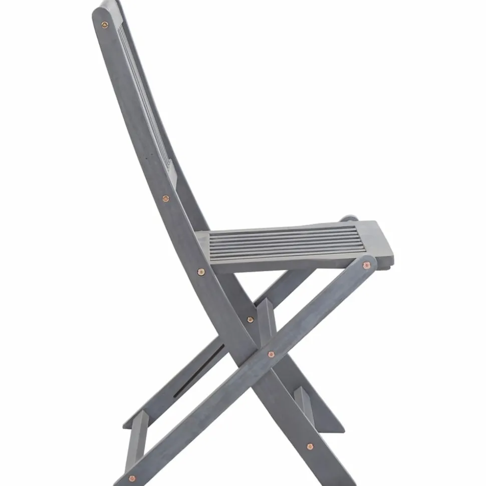 MAISON EXCLUSIVE - Chaises pliables d'extérieur lot de 6 bois d'acacia solide
