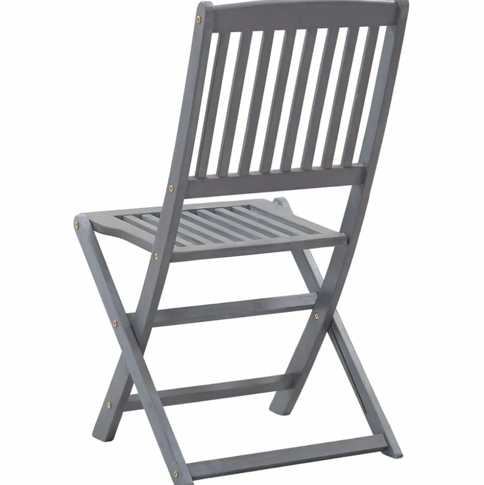 MAISON EXCLUSIVE - Chaises pliables d'extérieur lot de 6 bois d'acacia solide