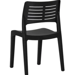 MAISON EXCLUSIVE - Chaises de jardin lot de 2 anthracite polypropylène