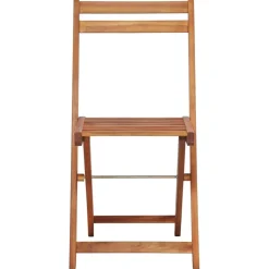 MAISON EXCLUSIVE - Chaises de bistro d'extérieur lot de 2 bois d'acacia solide