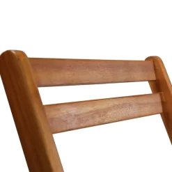 MAISON EXCLUSIVE - Chaises de bistro d'extérieur lot de 2 bois d'acacia solide