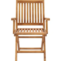 MAISON EXCLUSIVE - Chaises de jardin lot de 2 coussins rouge bordeaux teck massif