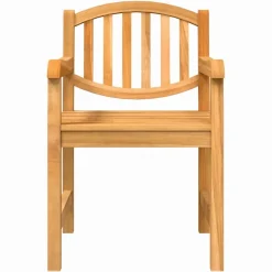 MAISON EXCLUSIVE - Chaises de jardin lot de 2 58x59x88 cm bois de teck solide