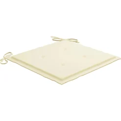 MAISON EXCLUSIVE - Chaises de jardin empilables avec coussins lot de 8 teck solide