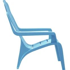 MAISON EXCLUSIVE - Chaises de jardin pour enfants lot de 2 bleu 37x34x44 cm pp