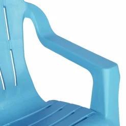 MAISON EXCLUSIVE - Chaises de jardin pour enfants lot de 2 bleu 37x34x44 cm pp