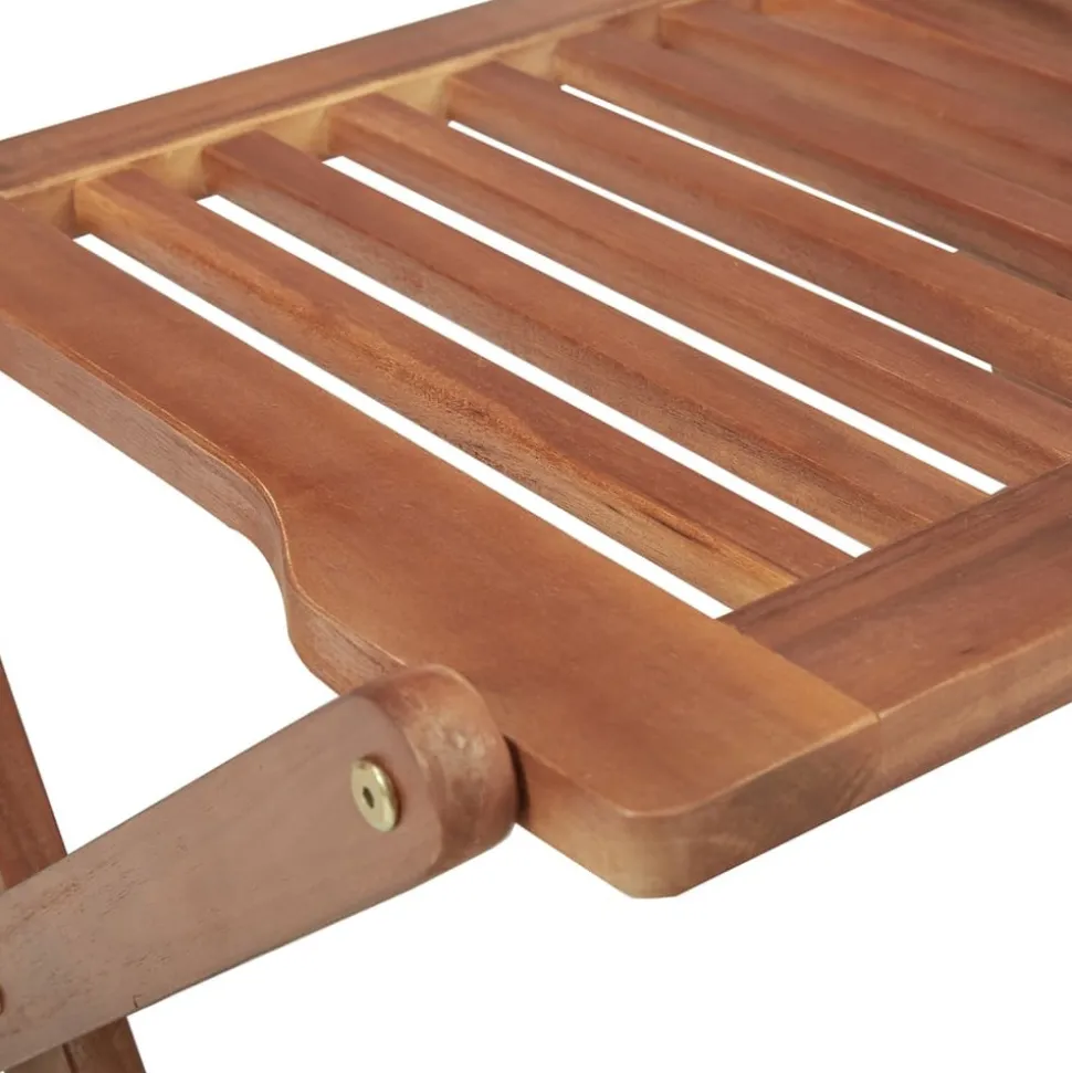 MAISON EXCLUSIVE - Chaises pliables d'extérieur 8 pcs bois d'acacia solide