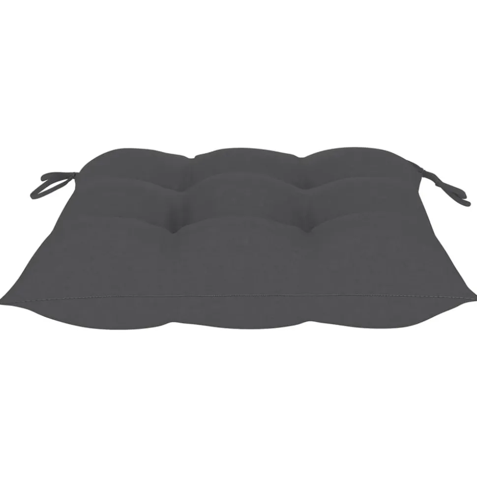 MAISON EXCLUSIVE - Chaises pliables de jardin avec coussins lot de 8 teck solide