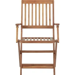 MAISON EXCLUSIVE - Chaises pliables d'extérieur lot de 8 bois d'acacia solide
