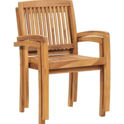 MAISON EXCLUSIVE - Chaises de jardin lot de 2 avec coussins à carreaux gris teck