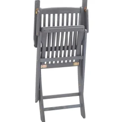 MAISON EXCLUSIVE - Chaises pliables d'extérieur lot de 8 bois d'acacia solide