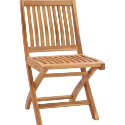 MAISON EXCLUSIVE - Chaises de jardin lot de 2 et coussins anthracite bois de teck