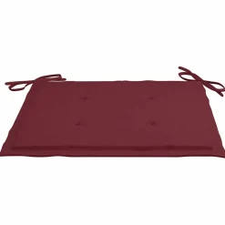 MAISON EXCLUSIVE - Chaises pliables de jardin avec coussins lot de 8 teck solide