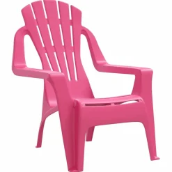 MAISON EXCLUSIVE - Chaises de jardin pour enfants lot de 2 rose 37x34x44 cm pp