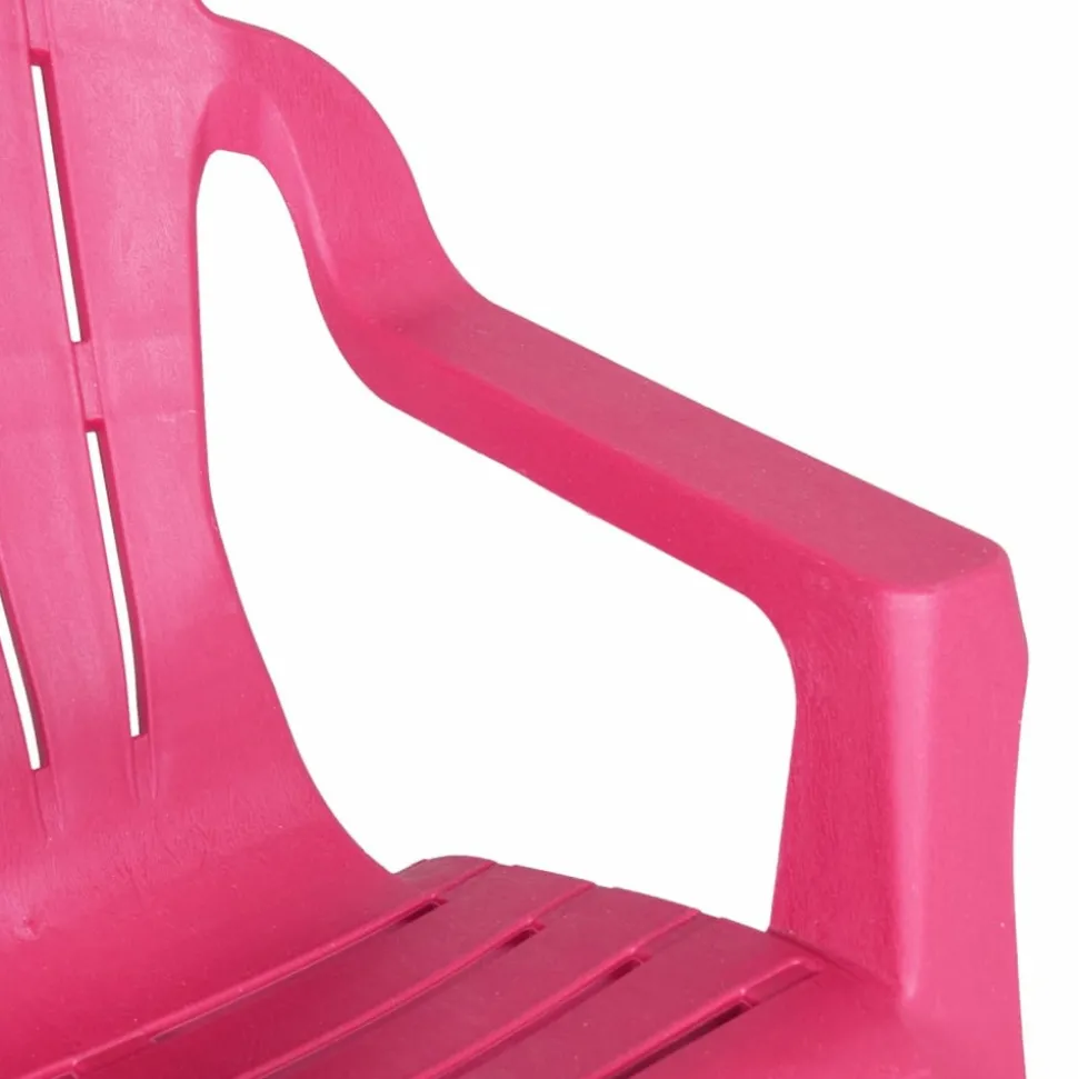 MAISON EXCLUSIVE - Chaises de jardin pour enfants lot de 2 rose 37x34x44 cm pp
