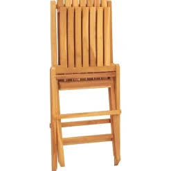 MAISON EXCLUSIVE - Chaises de jardin pliantes lot de 2 47x47x89cm bois massif teck
