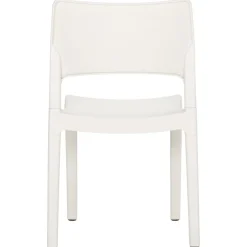 MAISON EXCLUSIVE - Chaises de jardin lot de 2 blanc polypropylène