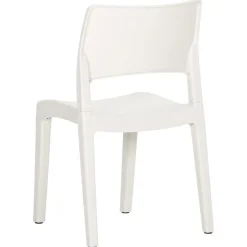 MAISON EXCLUSIVE - Chaises de jardin lot de 2 blanc polypropylène
