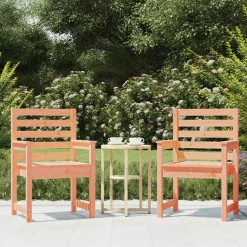 MAISON EXCLUSIVE - Chaises de jardin lot de 2 60x48x91 cm bois massif de douglas