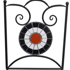 MAISON EXCLUSIVE - Chaises pliables de bistro 2 pcs céramique terre cuite et blanc