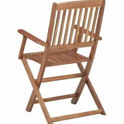 MAISON EXCLUSIVE - Chaises pliables d'extérieur lot de 6 bois d'acacia solide