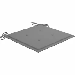 MAISON EXCLUSIVE - Chaises de jardin empilables avec coussins lot de 8 teck solide