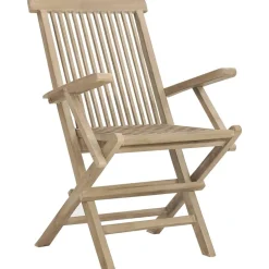 MAISON EXCLUSIVE - Chaises de jardin pliantes lot de 2 gris 56x61x89cm bois teck