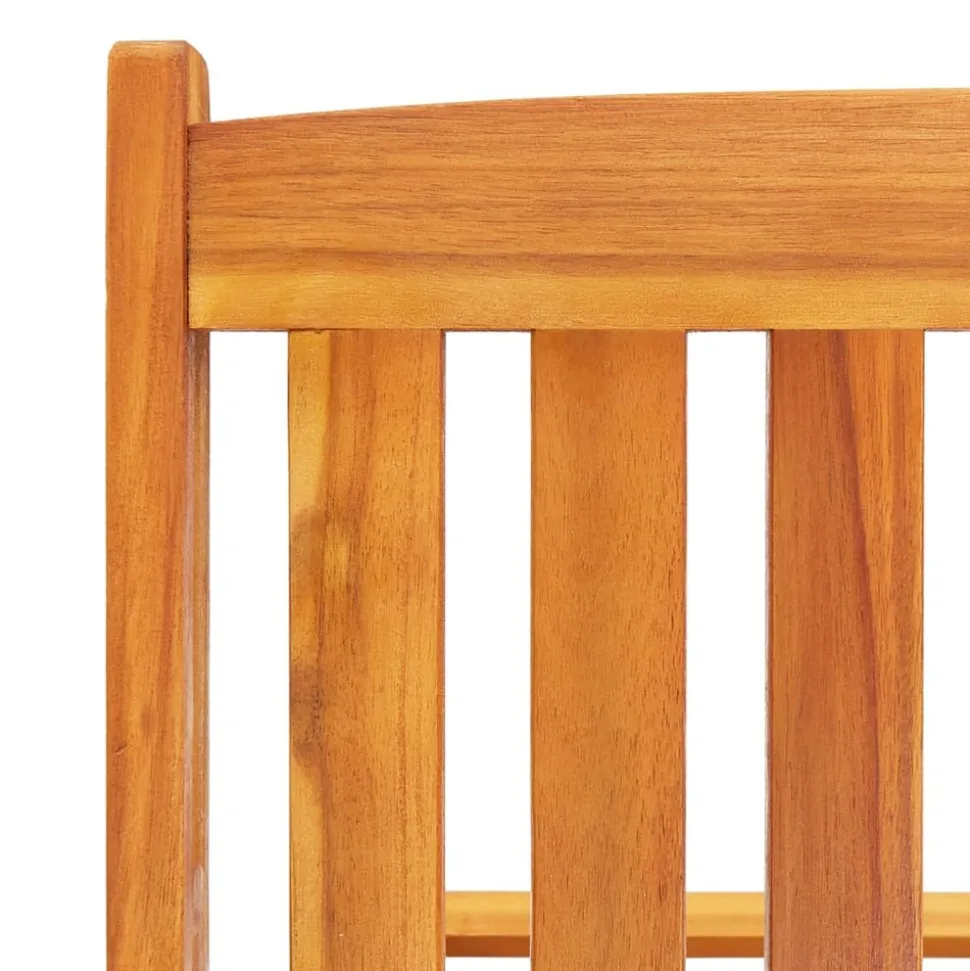 MAISON EXCLUSIVE - Chaises longues lot de 2 avec coussins bois d'acacia solide