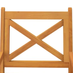MAISON EXCLUSIVE - Chaises à manger d'extérieur lot de 6 bois d'acacia massif