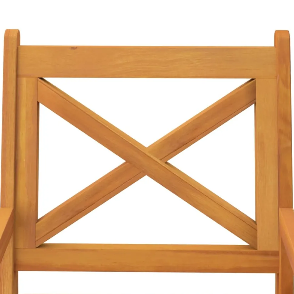 MAISON EXCLUSIVE - Chaises à manger d'extérieur lot de 6 bois d'acacia massif