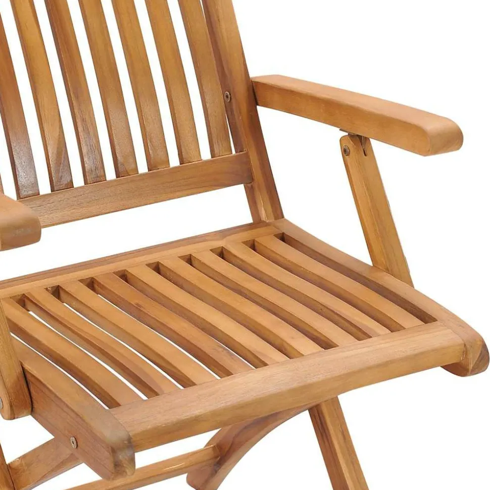 MAISON EXCLUSIVE - Chaises de jardin lot de 2 et coussins noir bois de teck massif
