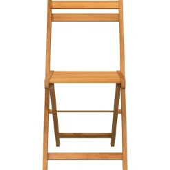 MAISON EXCLUSIVE - Chaises de bistrot pliantes lot de 6 bois d'acacia solide