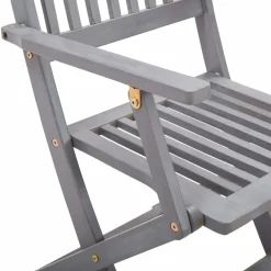 MAISON EXCLUSIVE - Chaises pliables d'extérieur lot de 6 bois d'acacia solide