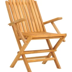 MAISON EXCLUSIVE - Chaises de jardin pliantes lot de 8 61x67x90cm bois massif teck