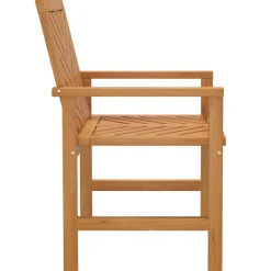 MAISON EXCLUSIVE - Chaises à manger de jardin lot de 4 bois massif d'acacia