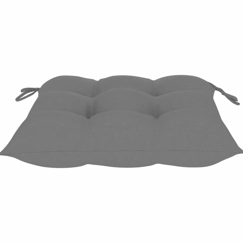 MAISON EXCLUSIVE - Chaises pliables de jardin avec coussins lot de 8 teck solide