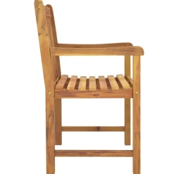 MAISON EXCLUSIVE - Chaises de jardin lot de 4 56x55,5x90 bois massif d'acacia