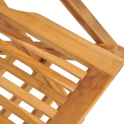 MAISON EXCLUSIVE - Chaises de jardin pliantes lot de 4 55x62x90cm bois massif teck